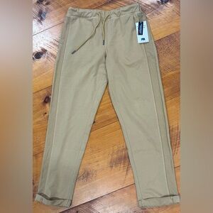 The Normal Brand Women’s Classic Terry Looped Sweatpants Tan Camel Small
